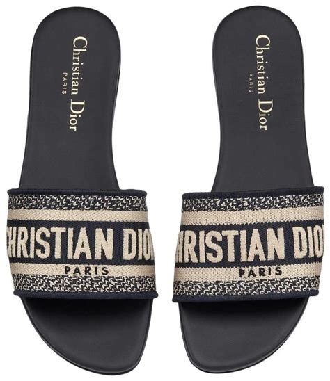 dior sandalia|christian dior sandals flat.